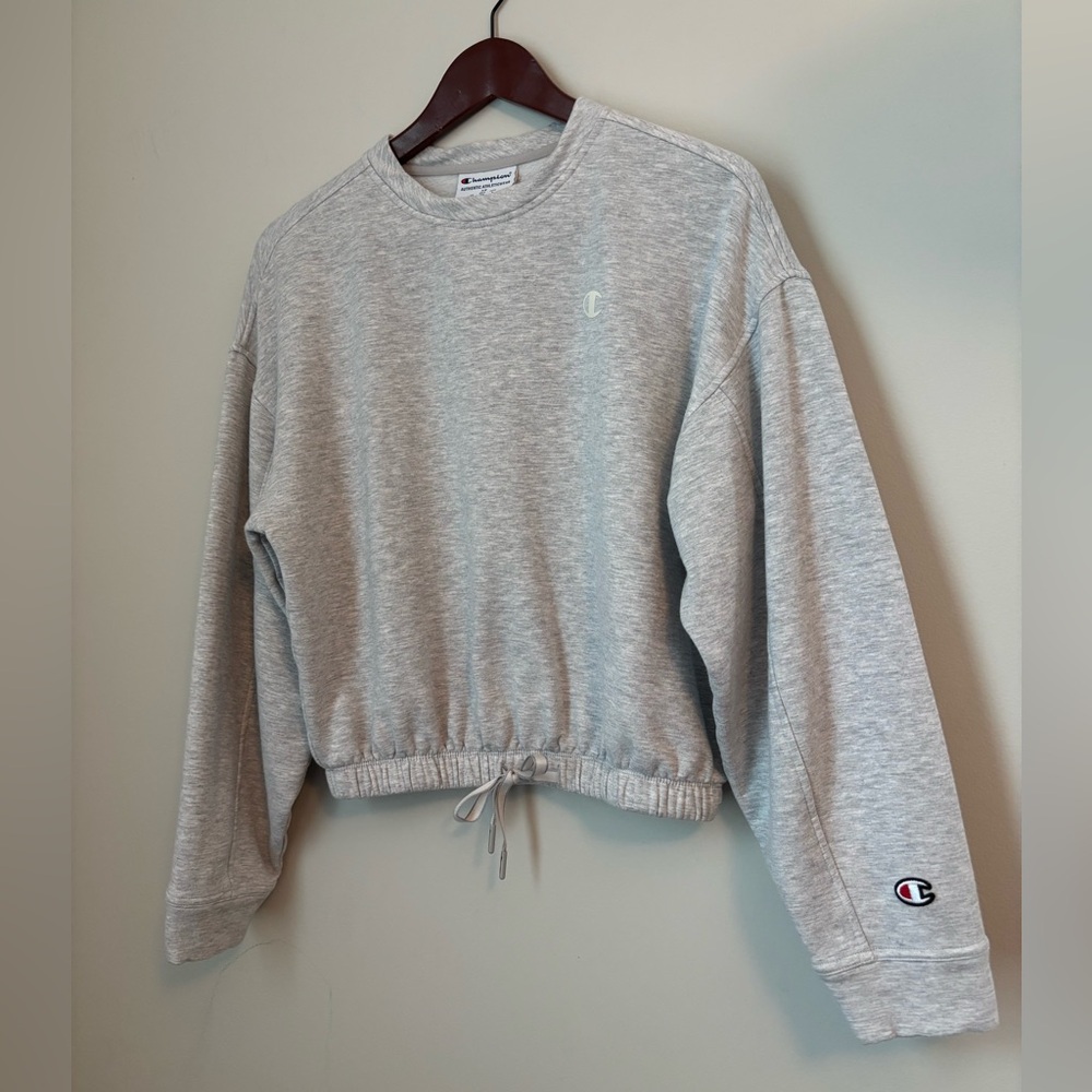 Champion Athletic Wear, Cropped & Tie Sweatshirt, XS